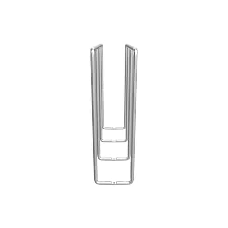 Rev-A-Shelf Steel, Silver, 3 in W, 10 in H, 11.88 in D, 11.88 in L, Silver 596-10CR-52